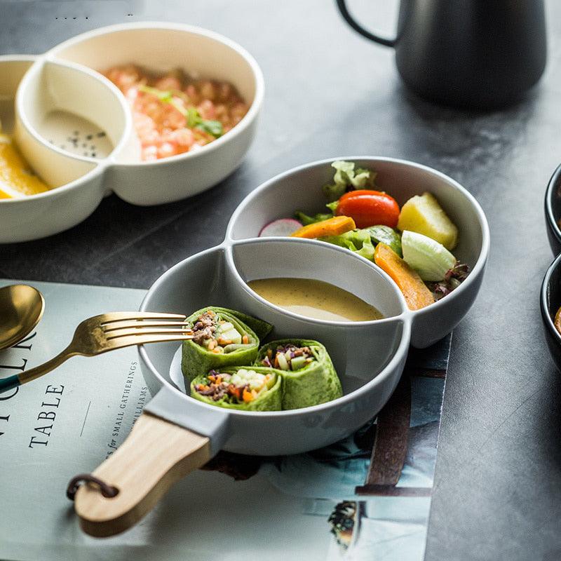 The Southern Atelier – Elegant Ceramic Snack Dish for Exquisite Snacking Experience - The Southern AtelierSKU_1758918260901_897