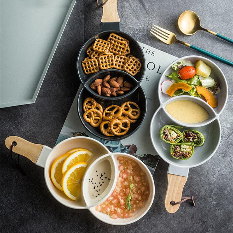 The Southern Atelier – Elegant Ceramic Snack Dish for Exquisite Snacking Experience - The Southern AtelierSKU_1758918260901_897