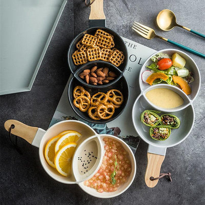 The Southern Atelier – Elegant Ceramic Snack Dish for Exquisite Snacking Experience - The Southern AtelierSKU_1758918260901_897