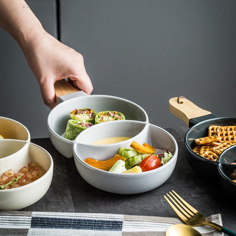 The Southern Atelier – Elegant Ceramic Snack Dish for Exquisite Snacking Experience - The Southern AtelierSKU_1758918260901_897