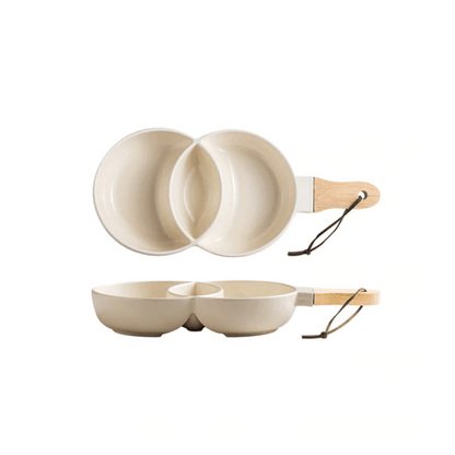 The Southern Atelier – Elegant Ceramic Snack Dish for Exquisite Snacking Experience - The Southern AtelierSKU_1758918260902_949