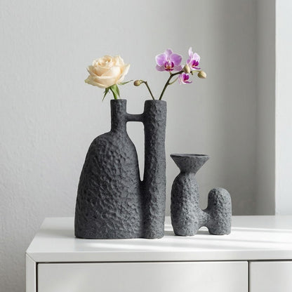 The Southern Atelier – Elegant Ceramic Vase in Soft Pastels for a Serene Ambiance - The Southern AtelierSKU_1774883074378_721
