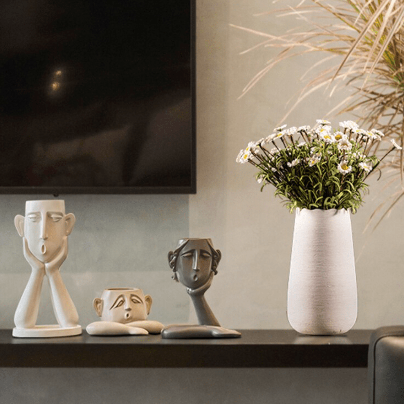 The Southern Atelier – Elegant Ceramic Vases in Soft Hues for a Serene Ambiance - The Southern AtelierSKU_1774881659034_114