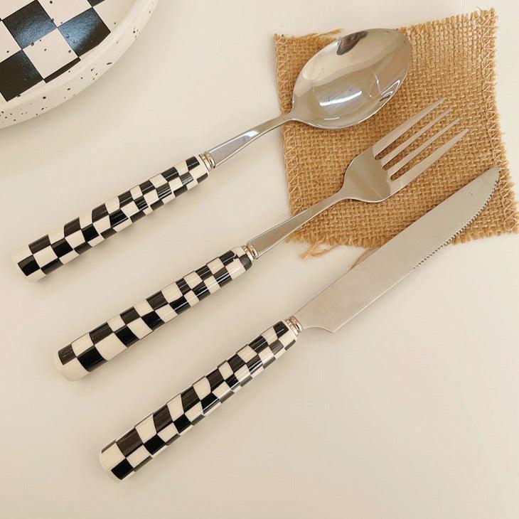 The Southern Atelier - Elegant Chess Design Cutlery - The Southern AtelierSKU_1762349691131_965