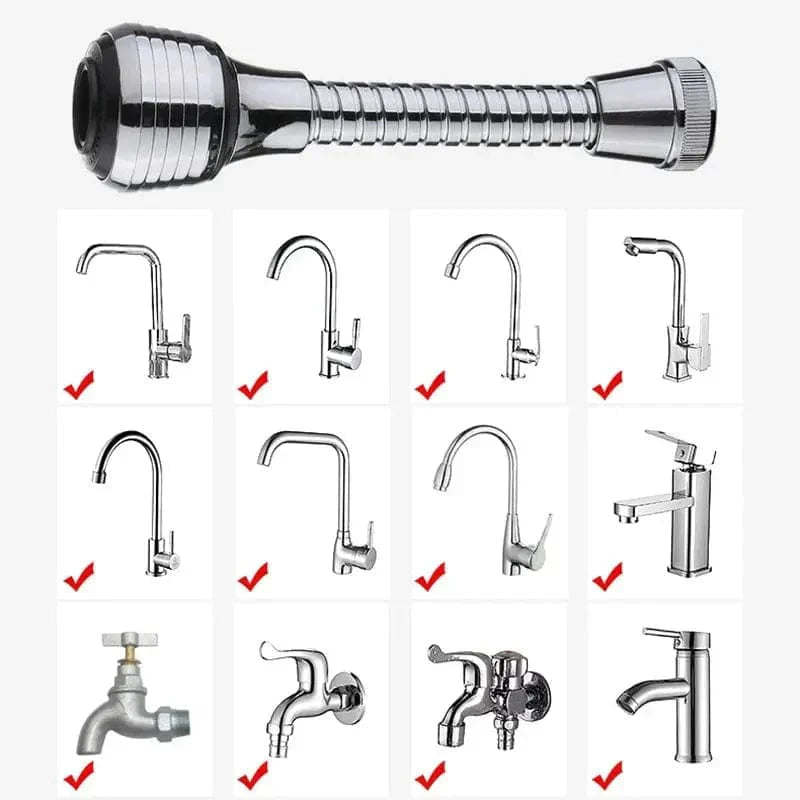 The Southern Atelier – Elegant Chrome Faucet Extender for Modern Interiors - The Southern AtelierSKU_1775909503789_737