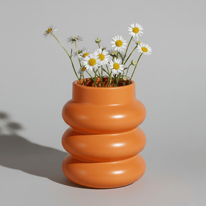 The Southern Atelier – Elegant Chunky Ceramic Vase in Soft Hues for a Serene Ambiance - The Southern AtelierSKU_1763119282835_442