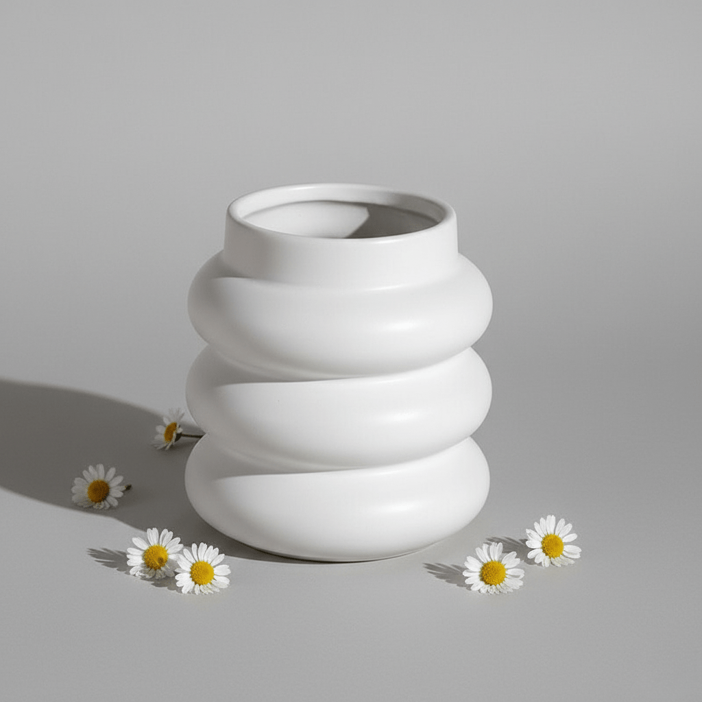 The Southern Atelier – Elegant Chunky Ceramic Vase in Soft Hues for a Serene Ambiance - The Southern AtelierSKU_1763119282835_480