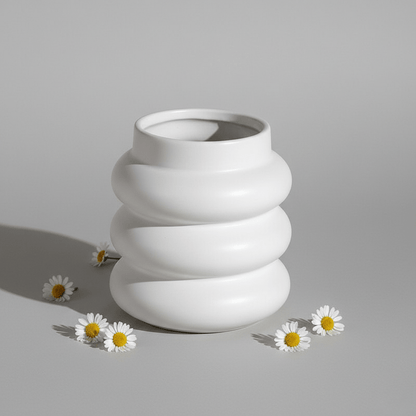 The Southern Atelier – Elegant Chunky Ceramic Vase in Soft Hues for a Serene Ambiance - The Southern AtelierSKU_1763119282835_480