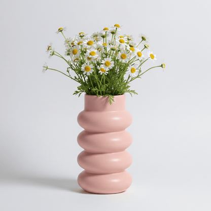The Southern Atelier – Elegant Chunky Ceramic Vase in Soft Hues for a Serene Ambiance - The Southern AtelierSKU_1763119282835_679
