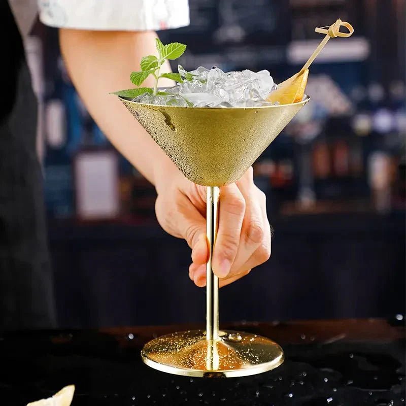 The Southern Atelier – Elegant Cocktail Glasses in Stainless Steel for a Stylish Gatherings - The Southern AtelierSKU_1775450127295_639