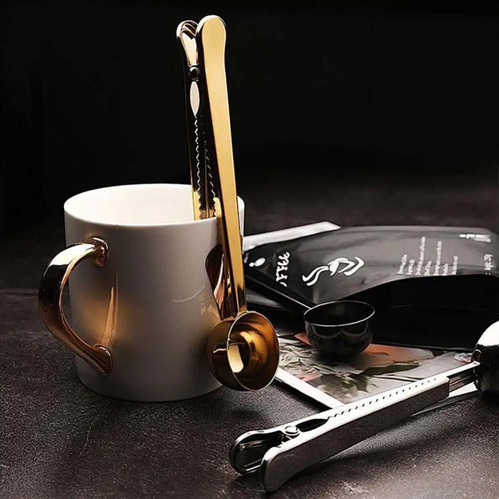 The Southern Atelier – Elegant Coffee Spoon with Functional Clip Design for a Refined Experience - The Southern AtelierSKU_1775450176682_315