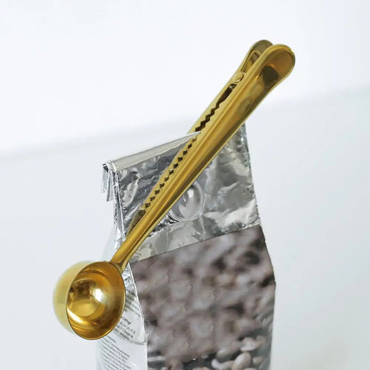 The Southern Atelier – Elegant Coffee Spoon with Functional Clip Design for a Refined Experience - The Southern AtelierSKU_1775450176682_315