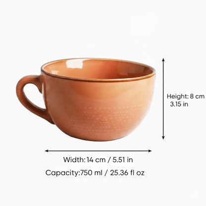 The Southern Atelier – Elegant Coloured Ceramic Mug with Artistic Patterns for a Touch of Elegance - The Southern AtelierSKU_1764698748099_917