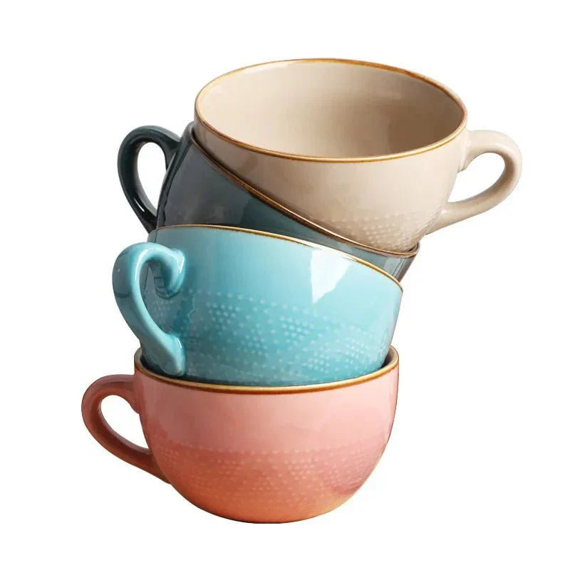 The Southern Atelier – Elegant Coloured Ceramic Mug with Artistic Patterns for a Touch of Elegance - The Southern AtelierSKU_1764698748099_917