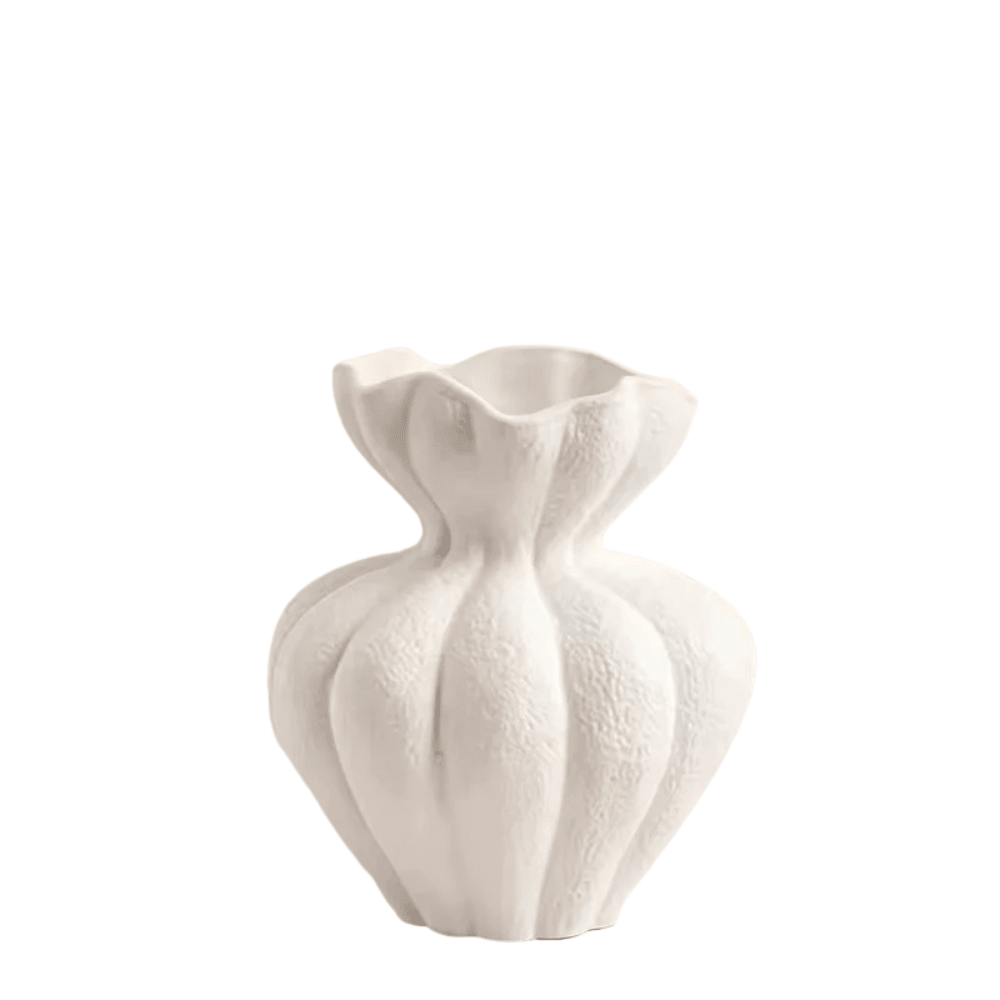 The Southern Atelier – Elegant Creamy White Lotus Ceramic Vase Collection for a Serene Ambiance - The Southern AtelierSKU_1775450103107_880