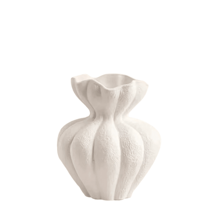The Southern Atelier – Elegant Creamy White Lotus Ceramic Vase Collection for a Serene Ambiance - The Southern AtelierSKU_1775450103107_880