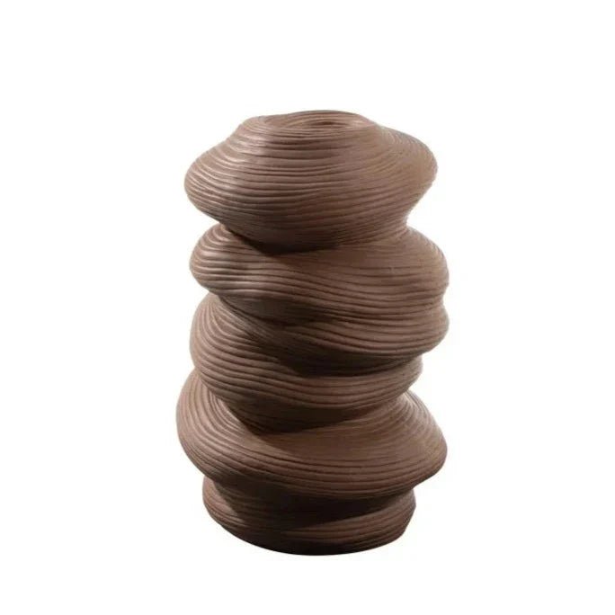 The Southern Atelier – Elegant Curved Ceramic Vase for a Serene Ambiance - The Southern AtelierSKU_1774881666927_8746