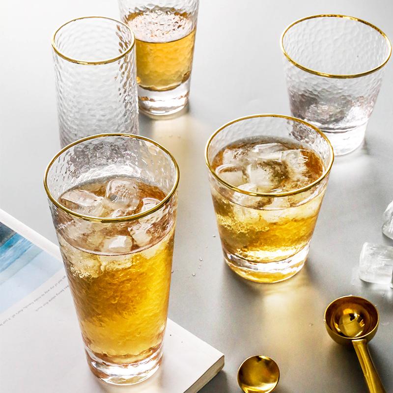 The Southern Atelier – Elegant Drinking Glass with Gold Rim Accent for a Stylish and Sophisticated Entertainment - The Southern AtelierSKU_1758918097792_914