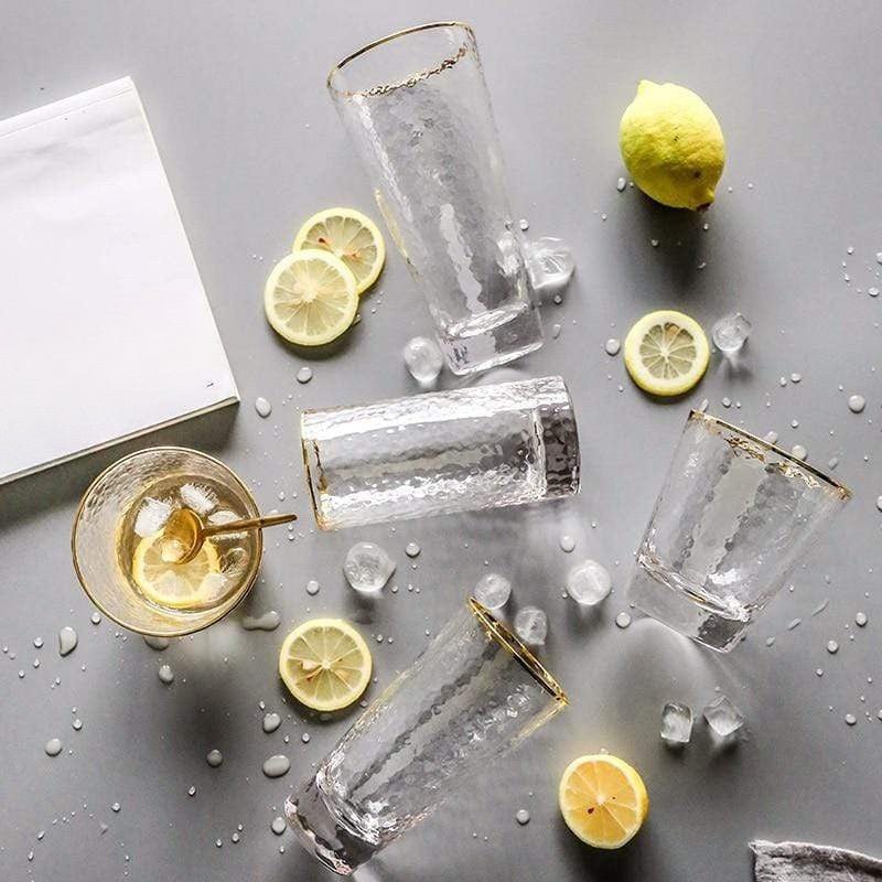 The Southern Atelier – Elegant Drinking Glass with Gold Rim Accent for a Stylish and Sophisticated Entertainment - The Southern AtelierSKU_1758918097792_914
