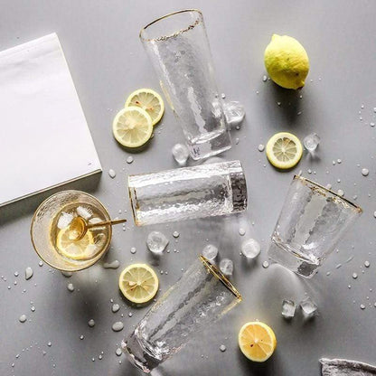 The Southern Atelier – Elegant Drinking Glass with Gold Rim Accent for a Stylish and Sophisticated Entertainment - The Southern AtelierSKU_1758918097792_914