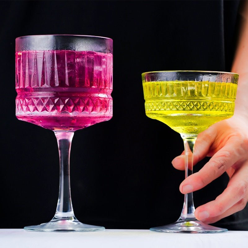 The Southern Atelier – Elegant Duo of Handcrafted Crystal Clear Cocktail Glasses for a Sophisticated Soiree - The Southern AtelierSKU_1763119267239_188