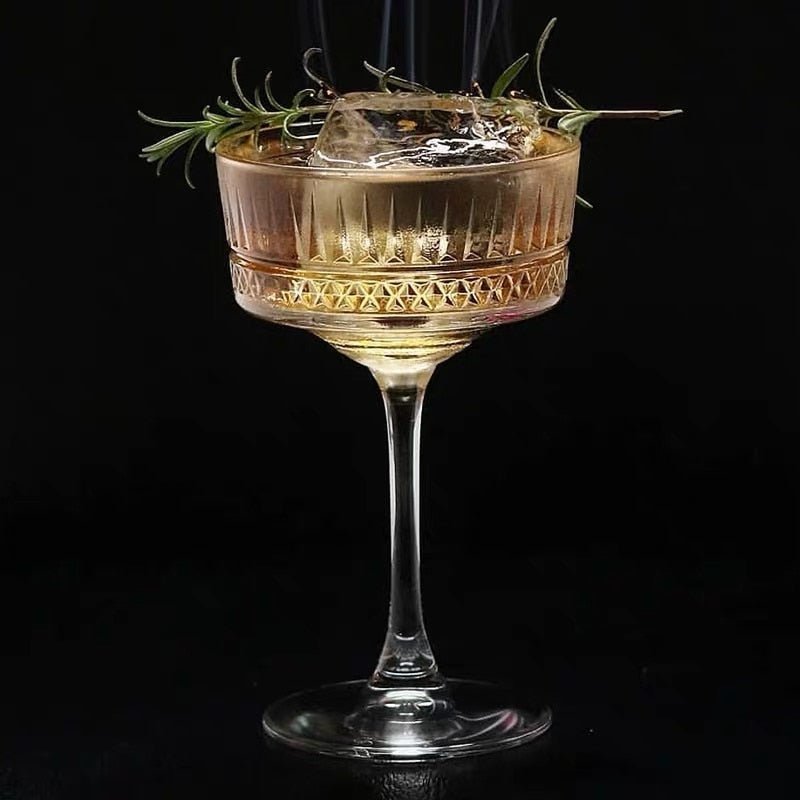 The Southern Atelier – Elegant Duo of Handcrafted Crystal Clear Cocktail Glasses for a Sophisticated Soiree - The Southern AtelierSKU_1763119267239_188