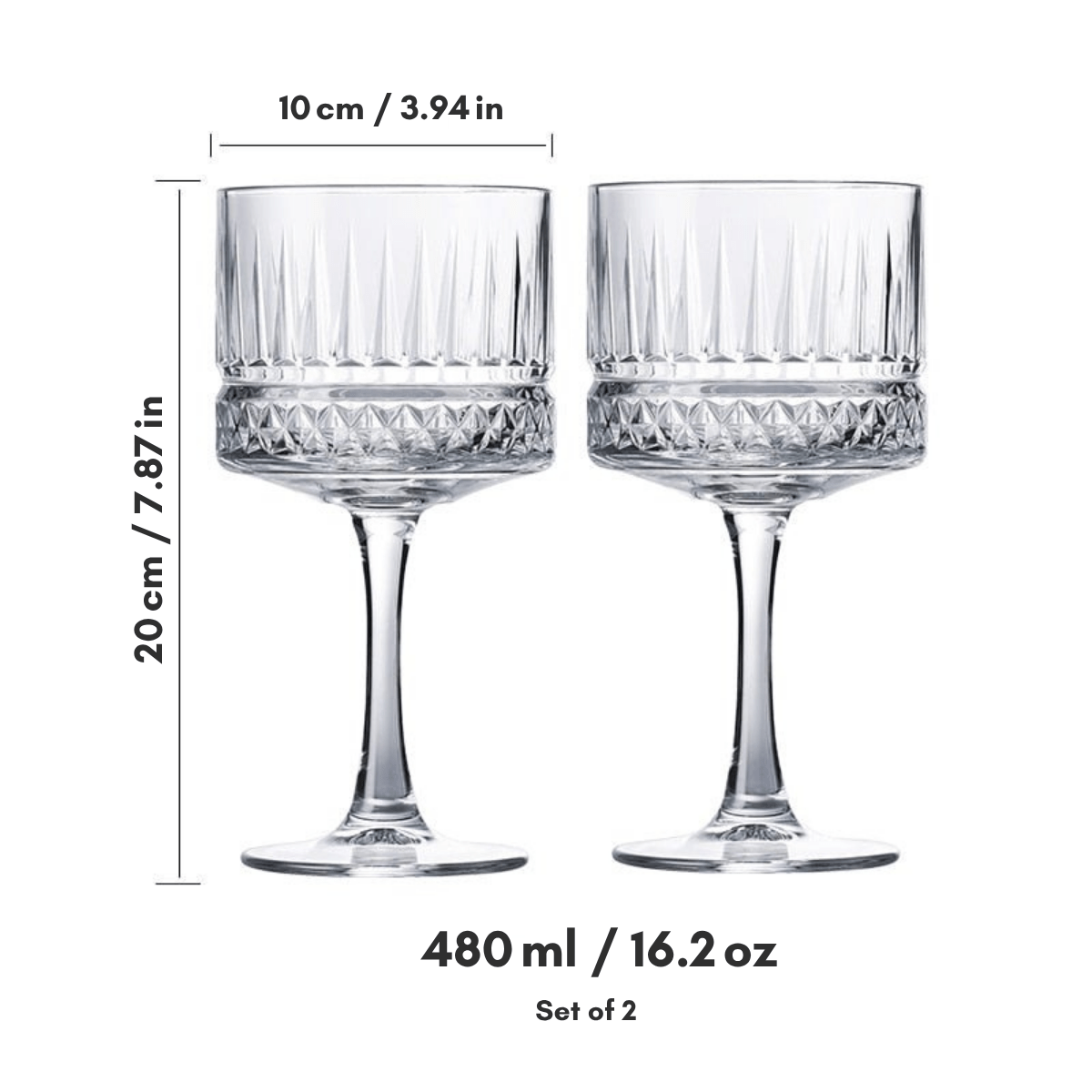 The Southern Atelier – Elegant Duo of Handcrafted Crystal Clear Cocktail Glasses for a Sophisticated Soiree - The Southern AtelierSKU_1763119267239_188