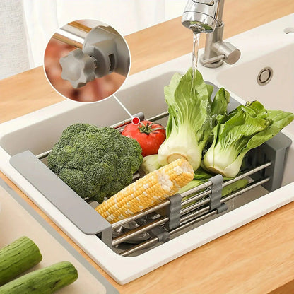 The Southern Atelier – Elegant Extendable Sink Drain Basket for Timeless Spaces - The Southern AtelierSKU_1775909268885_215