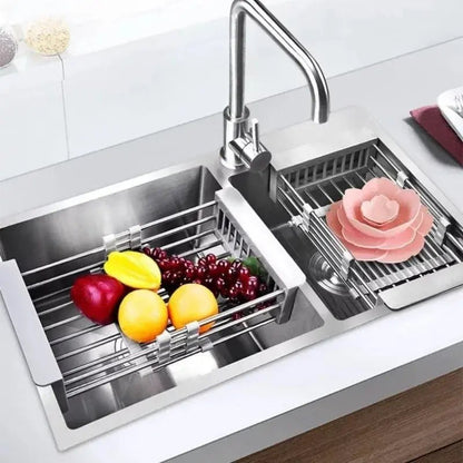The Southern Atelier – Elegant Extendable Sink Drain Basket for Timeless Spaces - The Southern AtelierSKU_1775909268885_215