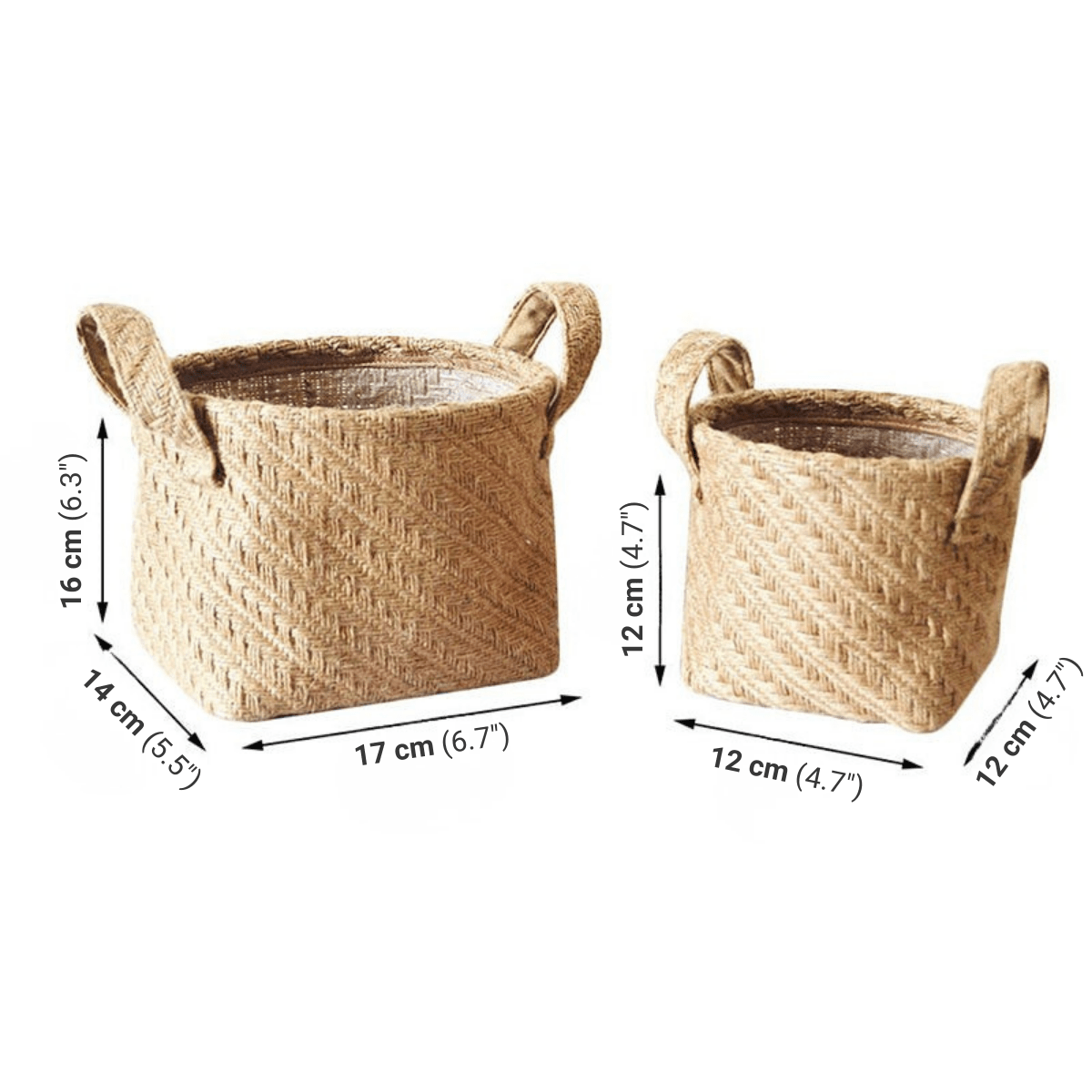 The Southern Atelier – Elegant Fabric Woven Basket in Soft Earth Hues for a Clutter - Free Space with a Touch of Style - The Southern AtelierSKU_1758918175918_3