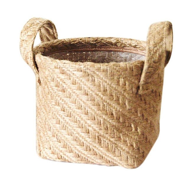 The Southern Atelier – Elegant Fabric Woven Basket in Soft Earth Hues for a Clutter - Free Space with a Touch of Style - The Southern AtelierSKU_1758918175918_84