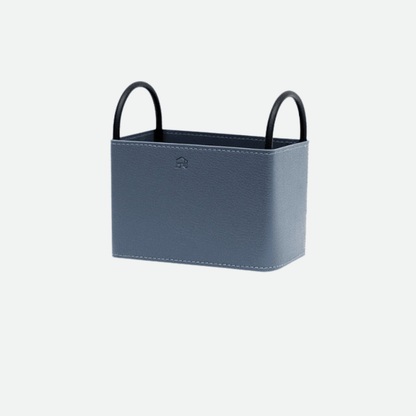 The Southern Atelier – Elegant Faux Leather Storage Basket for a Chic Organised Space - The Southern AtelierSKU_1775450104538_237