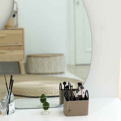 The Southern Atelier – Elegant Faux Leather Storage Basket for a Chic Organised Space - The Southern AtelierSKU_1775450104538_237