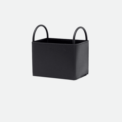 The Southern Atelier – Elegant Faux Leather Storage Basket for a Chic Organised Space - The Southern AtelierSKU_1775450104538_85