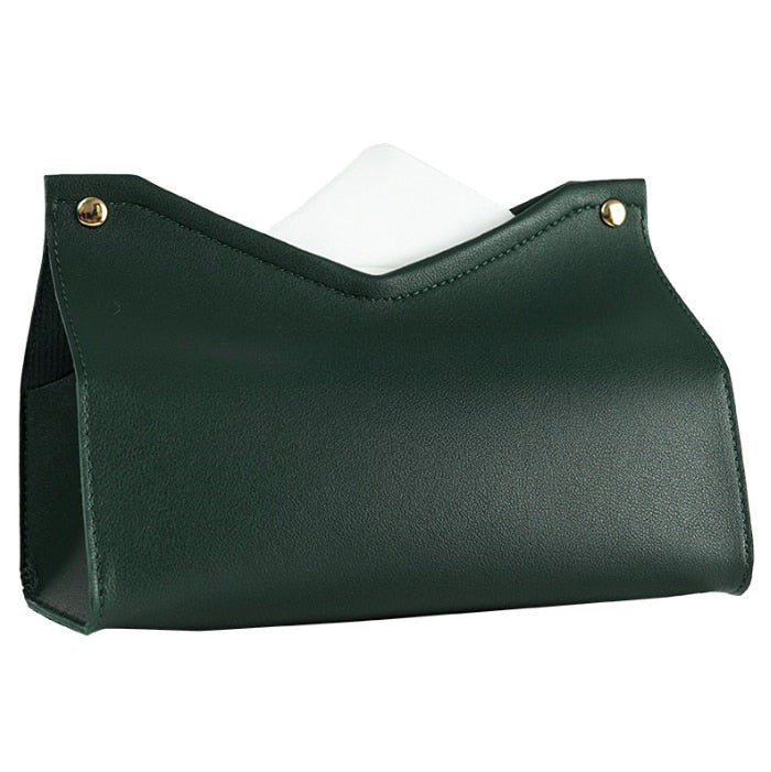 The Southern Atelier – Elegant Faux Leather Tissue Box for a Stylish and Functional Aesthetic - The Southern AtelierSKU_1758918163272_528