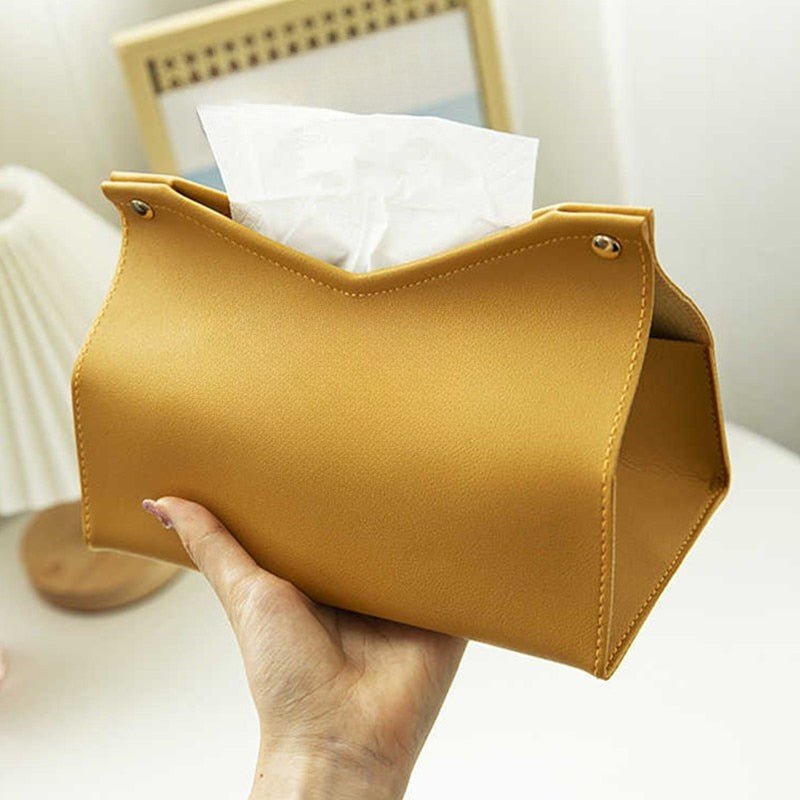 The Southern Atelier – Elegant Faux Leather Tissue Box for a Stylish and Functional Aesthetic - The Southern AtelierSKU_1758918163272_648