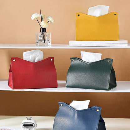 The Southern Atelier – Elegant Faux Leather Tissue Box for a Stylish and Functional Aesthetic - The Southern AtelierSKU_1758918163272_648