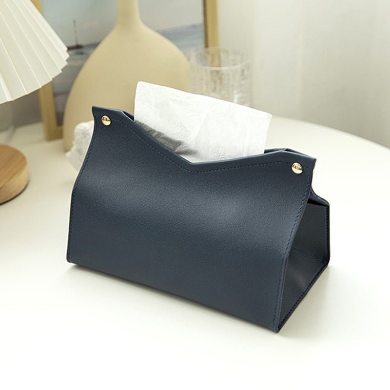 The Southern Atelier – Elegant Faux Leather Tissue Box for a Stylish and Functional Aesthetic - The Southern AtelierSKU_1758918163272_648