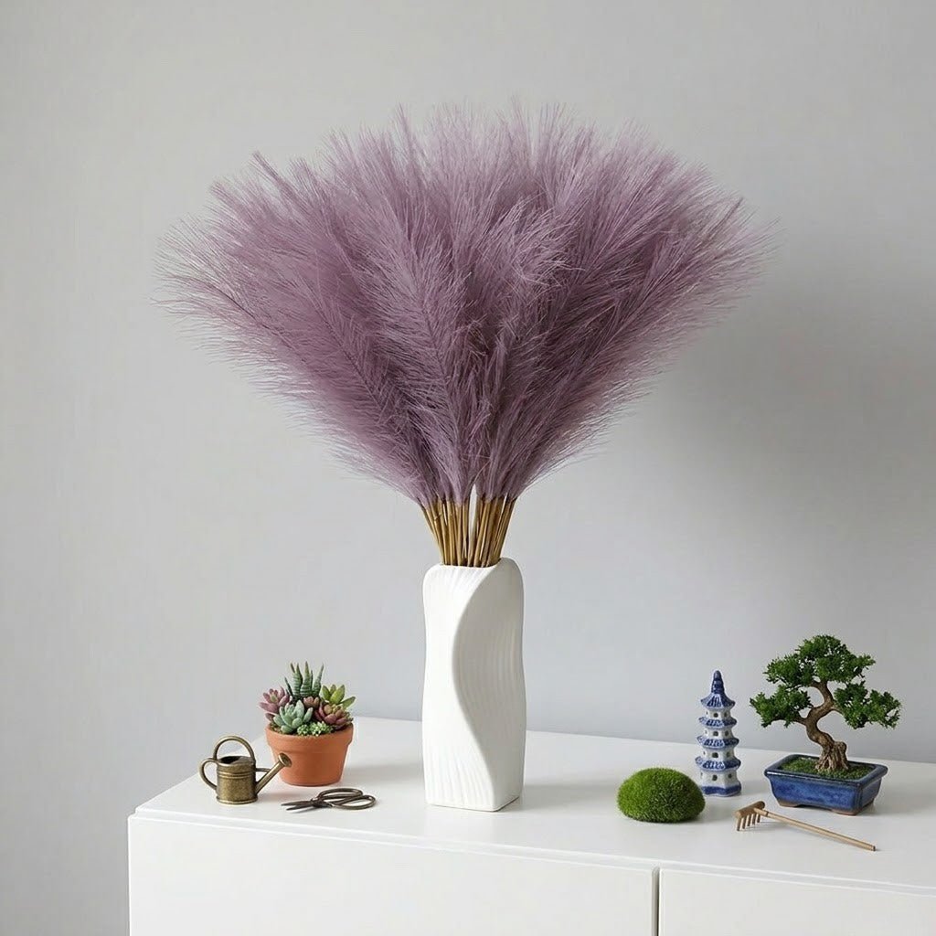 The Southern Atelier – Elegant Faux Pampas Grass Stems for a Sophisticated Ambiance - The Southern AtelierSKU_1774883104153_583