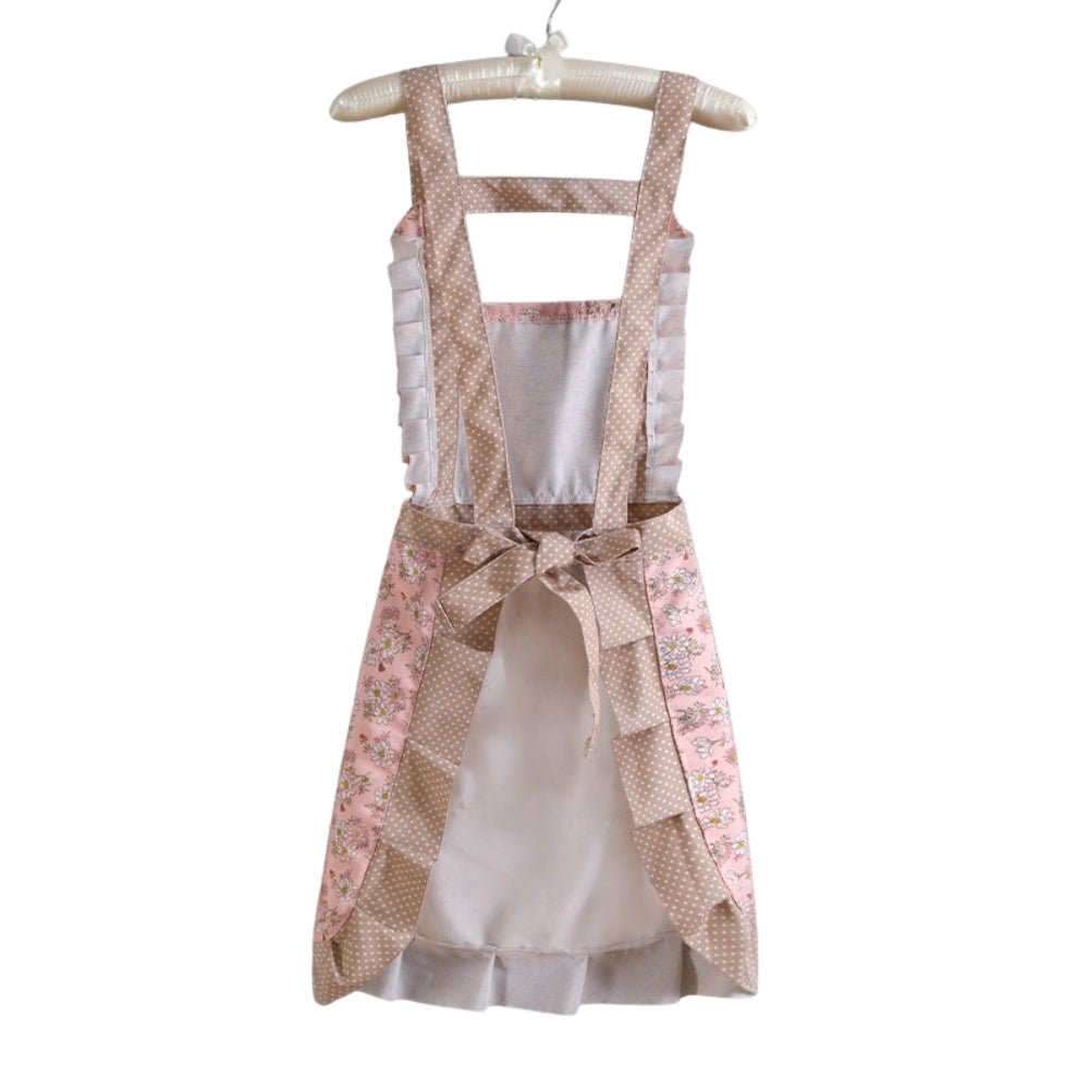 The Southern Atelier – Elegant Floral Cotton Kitchen Apron for a Charming Culinary Experience - The Southern AtelierSKU_1774883135232_704