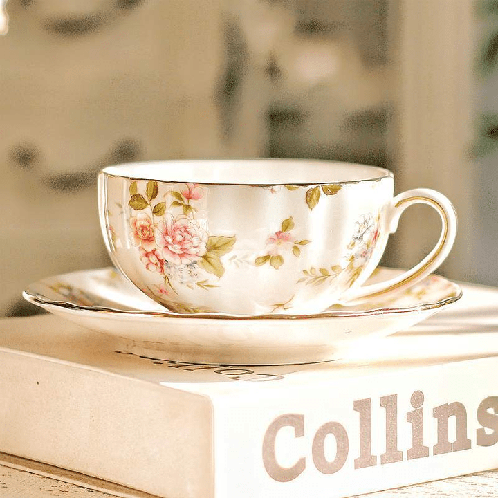 The Southern Atelier – Elegant Floral Tea Cup Set for Sophisticated Gatherings with Timeless Charm - The Southern AtelierSKU_1767876345306_740