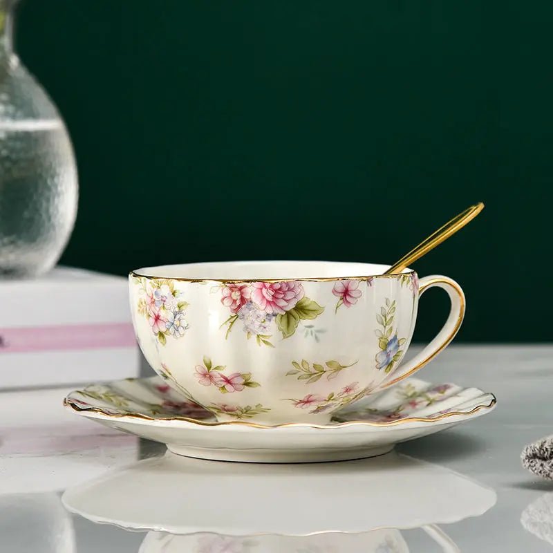 The Southern Atelier – Elegant Floral Tea Cup Set for Sophisticated Gatherings with Timeless Charm - The Southern AtelierSKU_1767876345306_78