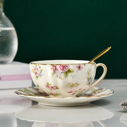 The Southern Atelier – Elegant Floral Tea Cup Set for Sophisticated Gatherings with Timeless Charm - The Southern AtelierSKU_1767876345306_78