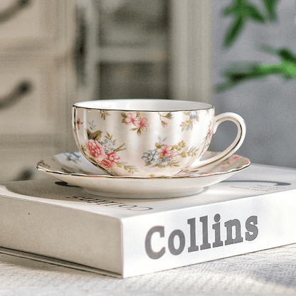 The Southern Atelier – Elegant Floral Tea Cup Set for Sophisticated Gatherings with Timeless Charm - The Southern AtelierSKU_1767876345306_781