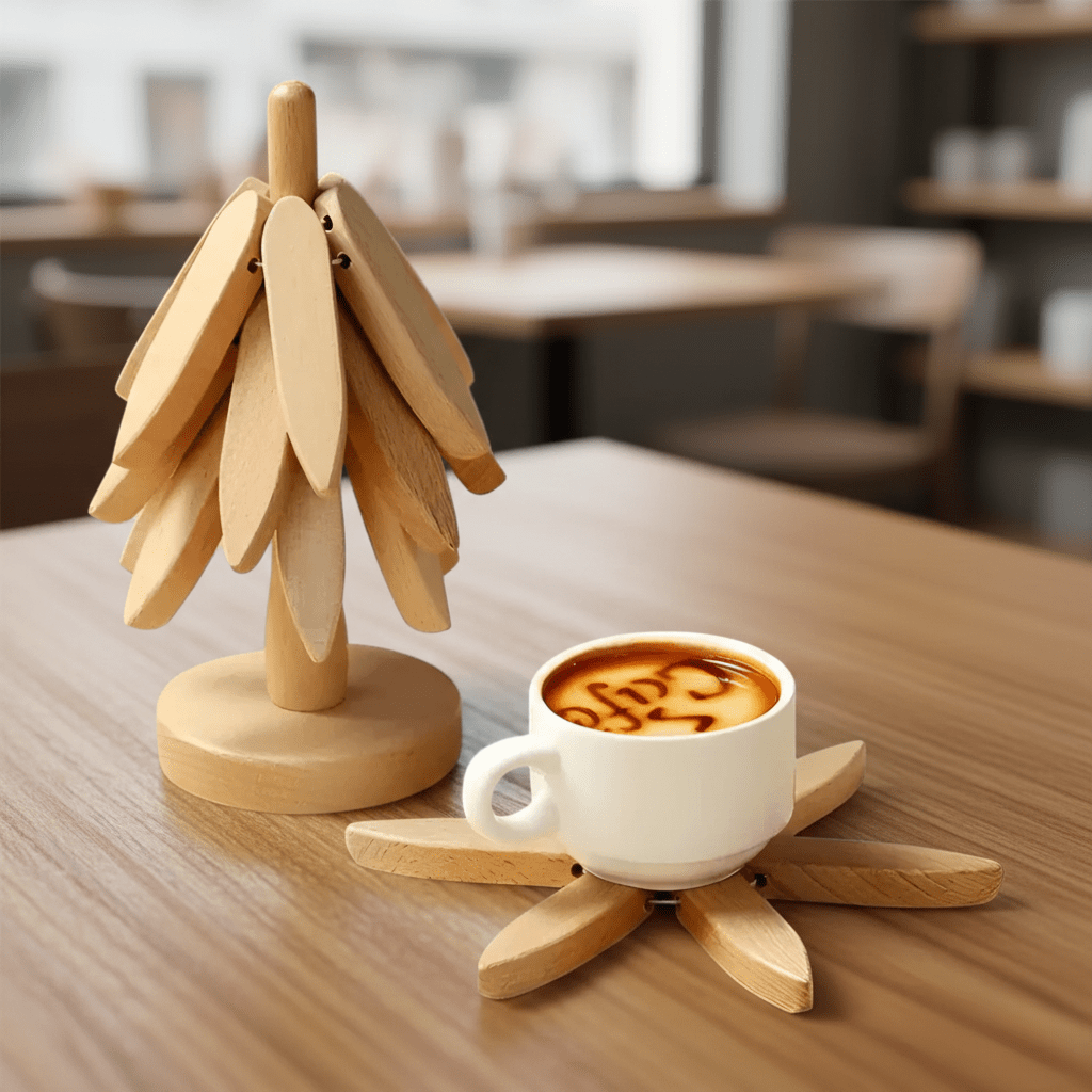 The Southern Atelier – Elegant Foldable Wooden Mat Trio for a Timeless Style - The Southern AtelierSKU_1763119174303_840