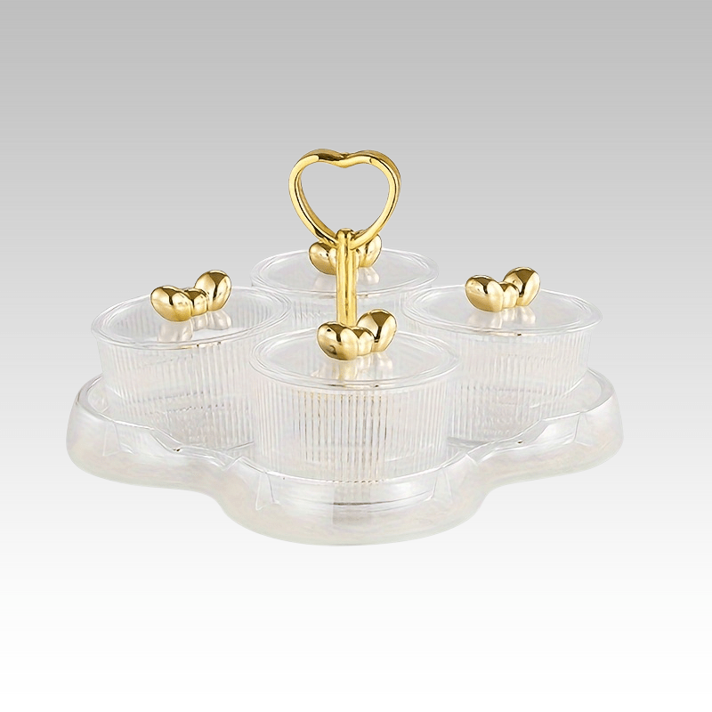 The Southern Atelier – Elegant Four - Piece Transparent Acrylic Bowl Set for Stylish Entertaining - The Southern AtelierSKU_1763119459258_332