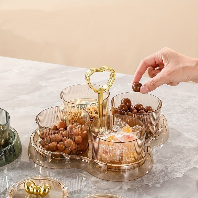 The Southern Atelier – Elegant Four - Piece Transparent Acrylic Bowl Set for Stylish Entertaining - The Southern AtelierSKU_1763119459258_340