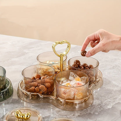 The Southern Atelier – Elegant Four - Piece Transparent Acrylic Bowl Set for Stylish Entertaining - The Southern AtelierSKU_1763119459258_340