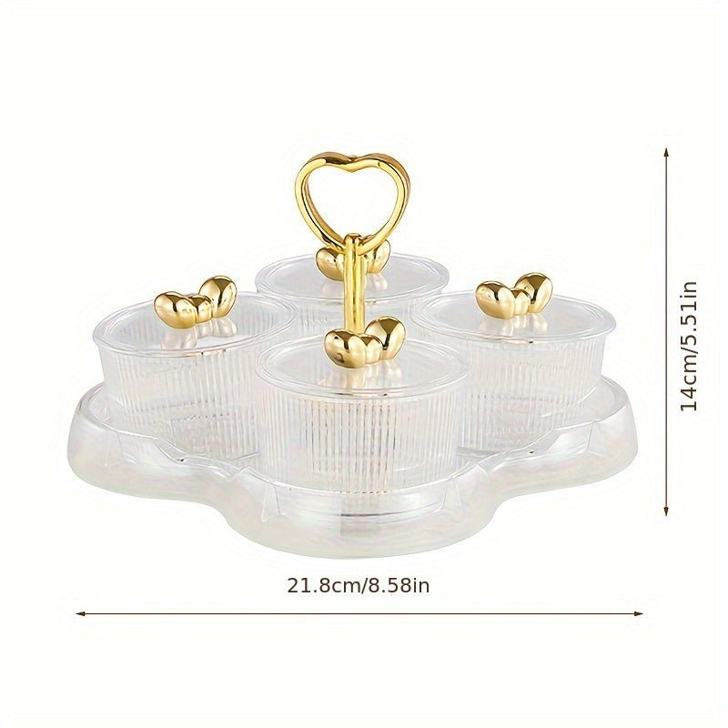The Southern Atelier – Elegant Four - Piece Transparent Acrylic Bowl Set for Stylish Entertaining - The Southern AtelierSKU_1763119459258_340