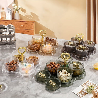 The Southern Atelier – Elegant Four - Piece Transparent Acrylic Bowl Set for Stylish Entertaining - The Southern AtelierSKU_1763119459258_340